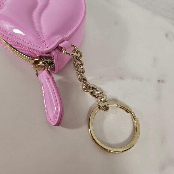 Victoria's Secret PINK Light Pink Pucker Lips Keychain/Coin Purse - Picture 5 of 5